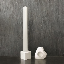 Single Heart Candle Holder with Candle by East of India